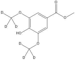 4-Hydroxy-3,5-di(methoxy-d3)-benzoic acid methyl ester